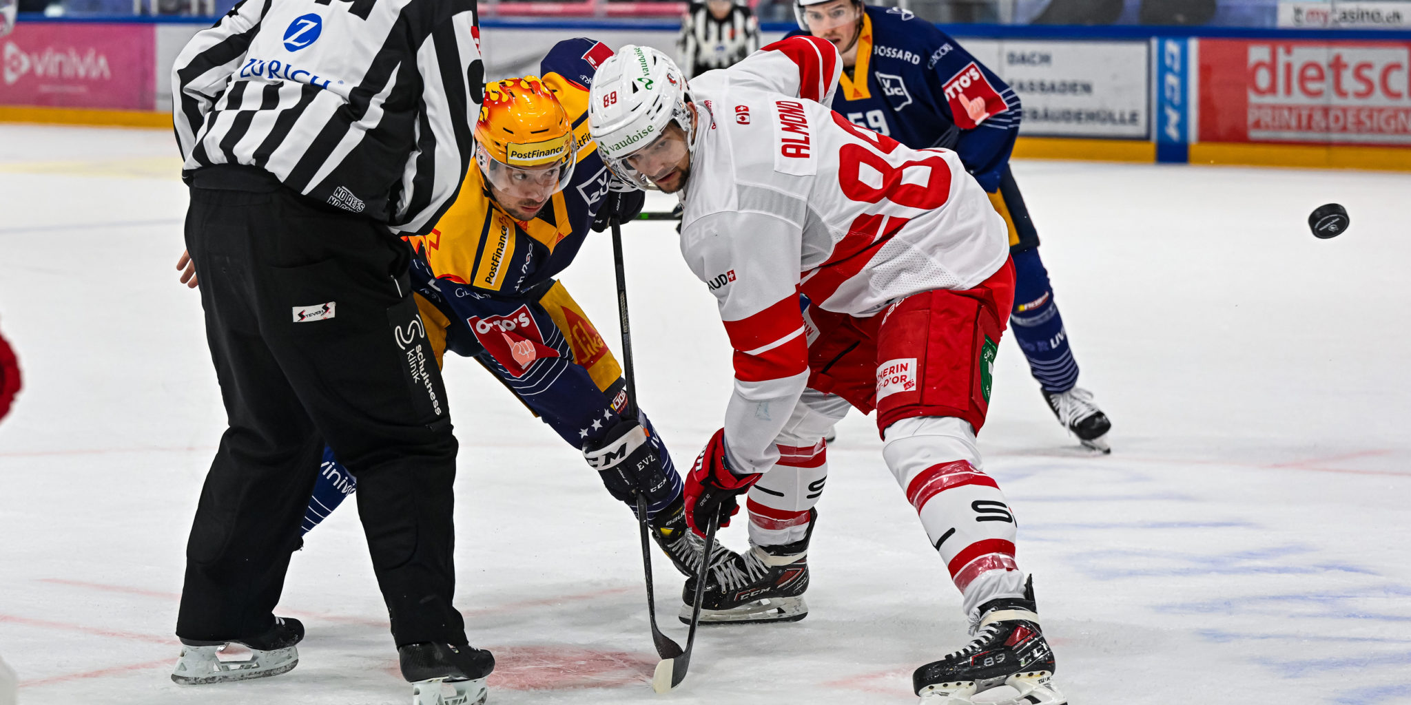 Hockey sur glace: Lausanne rentre les mains vides de son périple à Zoug