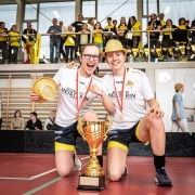 LTDS - L’Aiglonne Lilou Hedinger est déjà entrée dans l’histoire de l’unihockey suisse